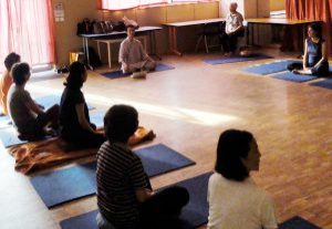 Cérémonie de la méditation du thé